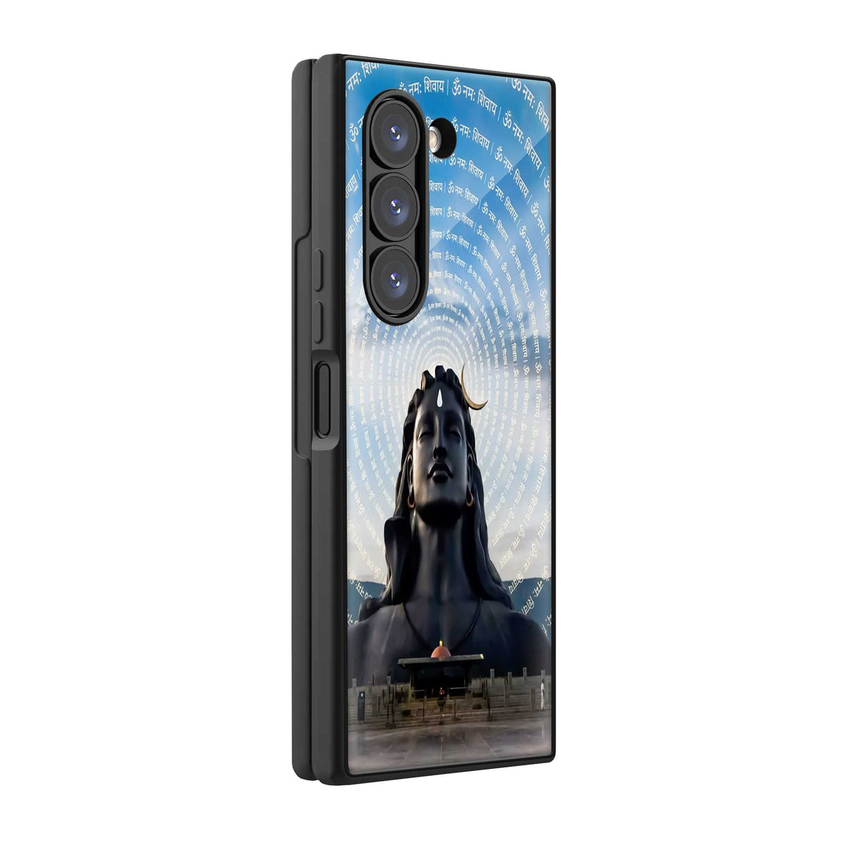 Har har mahadev Samsung Z Fold Glass Case