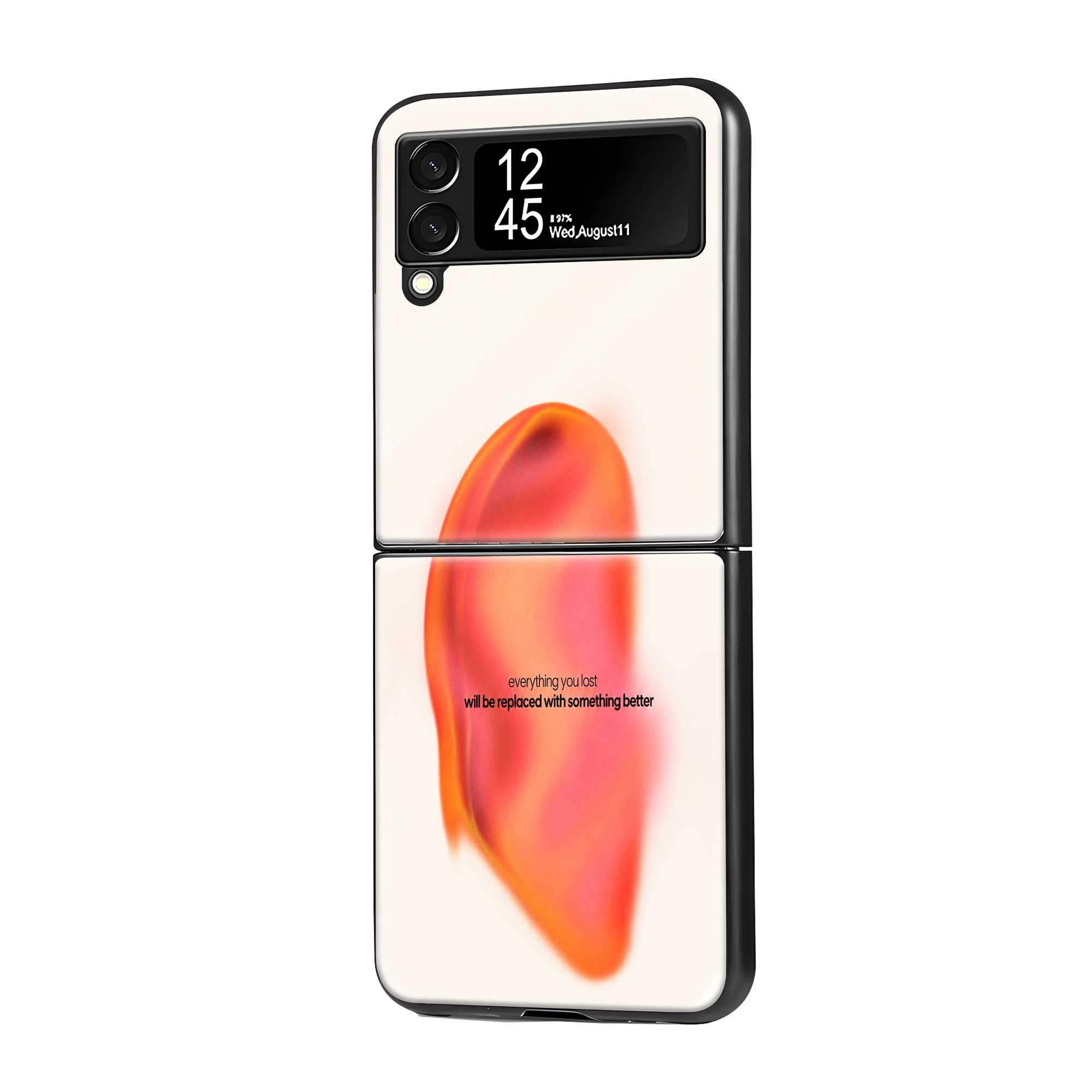 Healing Energy Samsung Z Flip Glass Case