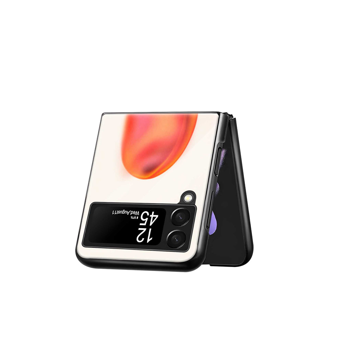 Healing Energy Samsung Z Flip Glass Case
