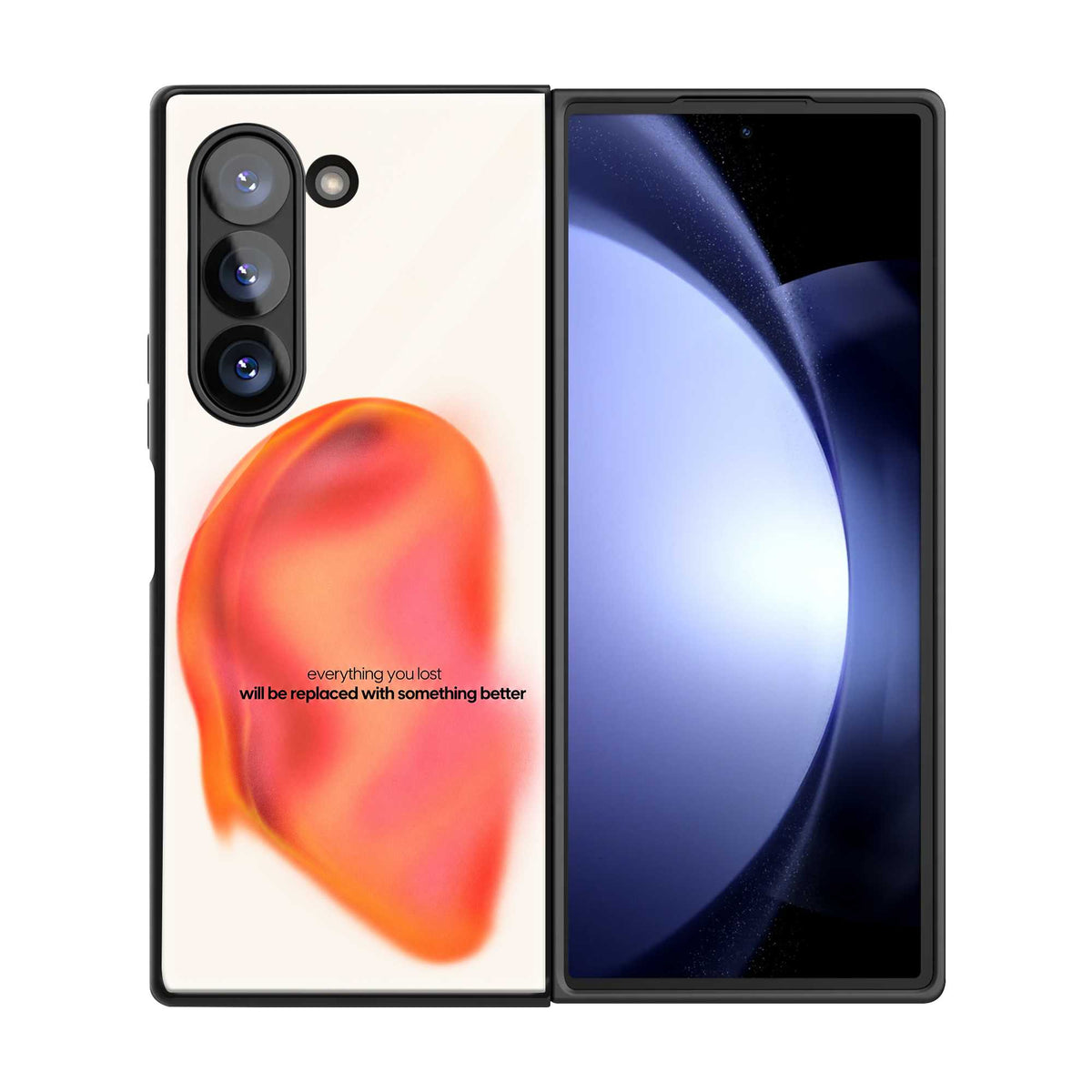 Healing Energy Samsung Z Fold Glass Case