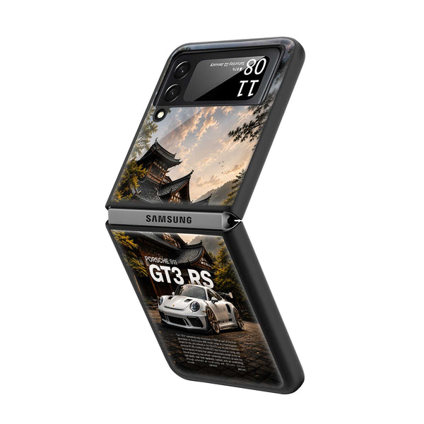 Heavenly Ride Samsung Z Flip Glass Case