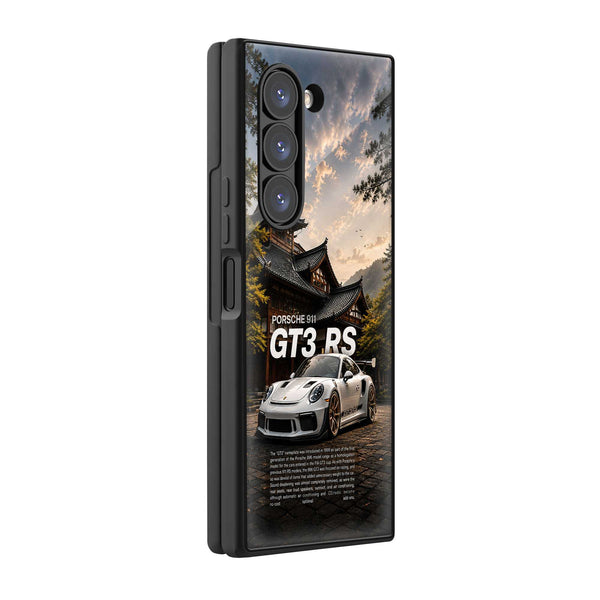 Heavenly Ride Samsung Z Fold Glass Case