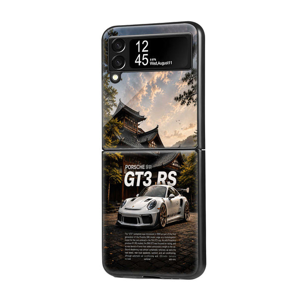Heavenly Ride Samsung Z Flip Glass Case