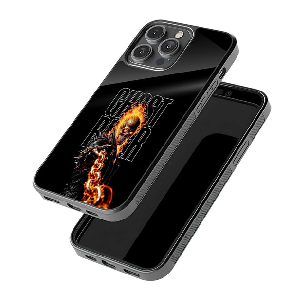 Hellfire Rider Glass Case