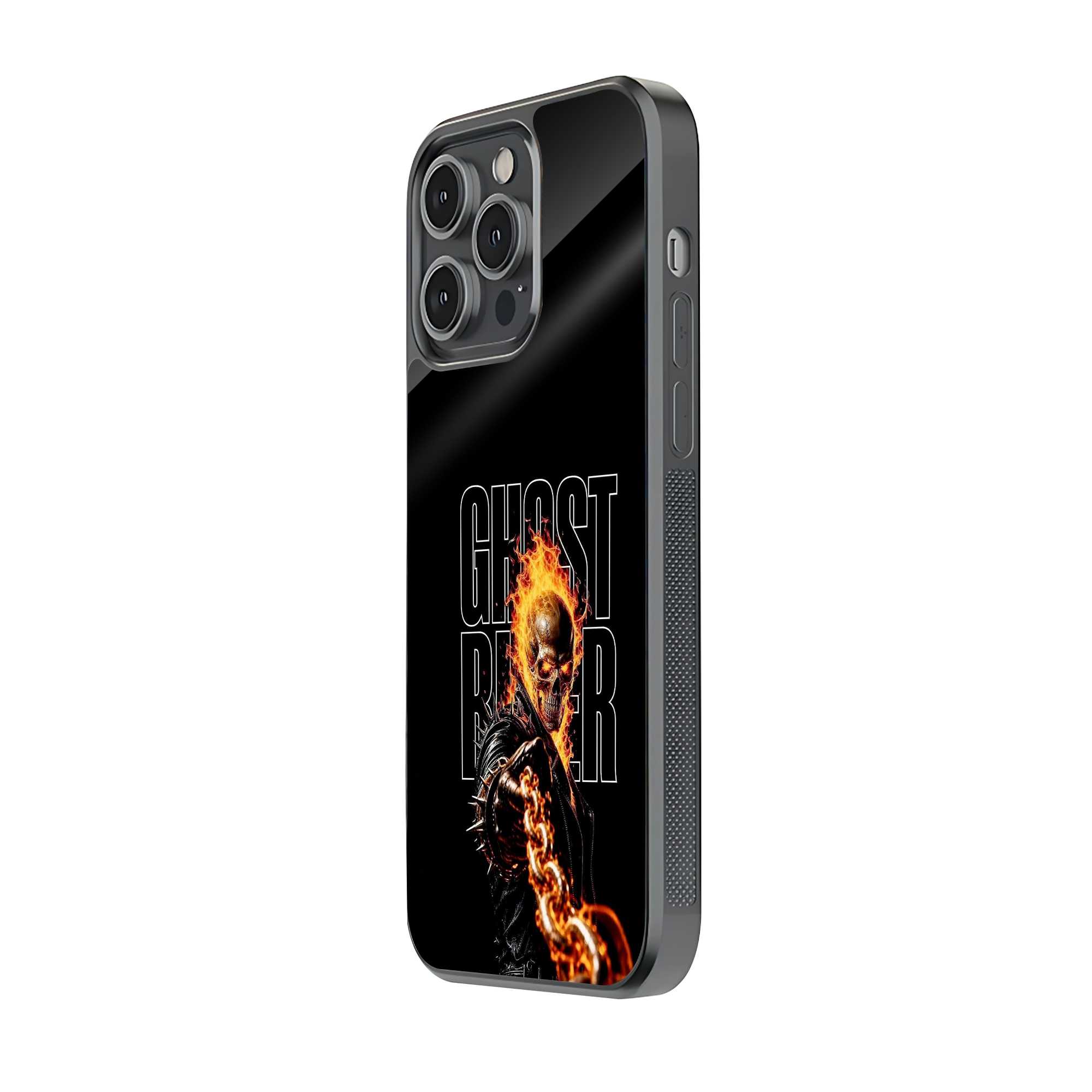 Hellfire Rider Glass Case