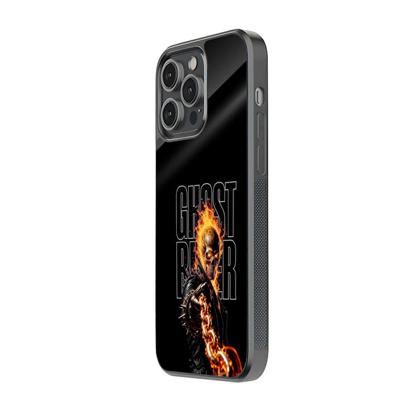 Hellfire Rider Glass Case
