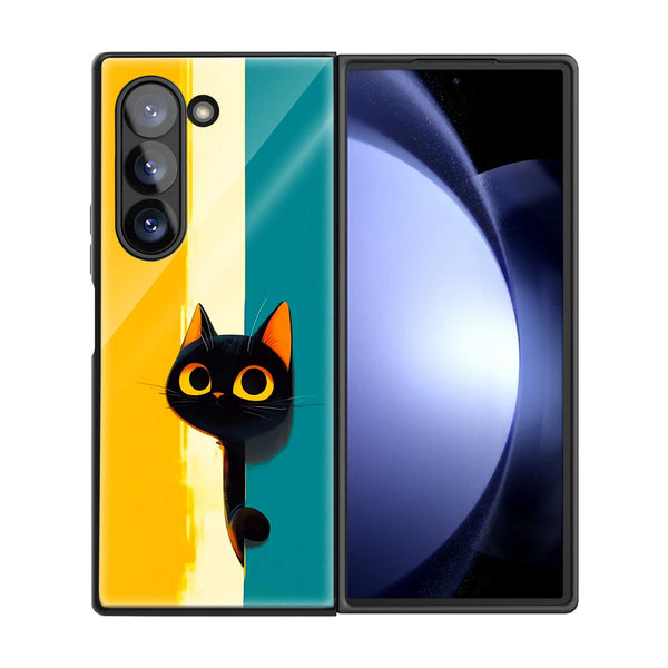 Hello Kitty Samsung Z Fold Glass Case