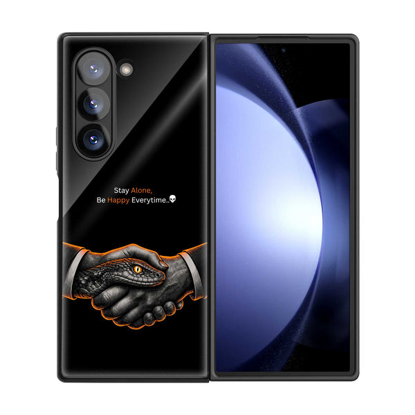 Hidden Danger Samsung Z Fold Glass Case