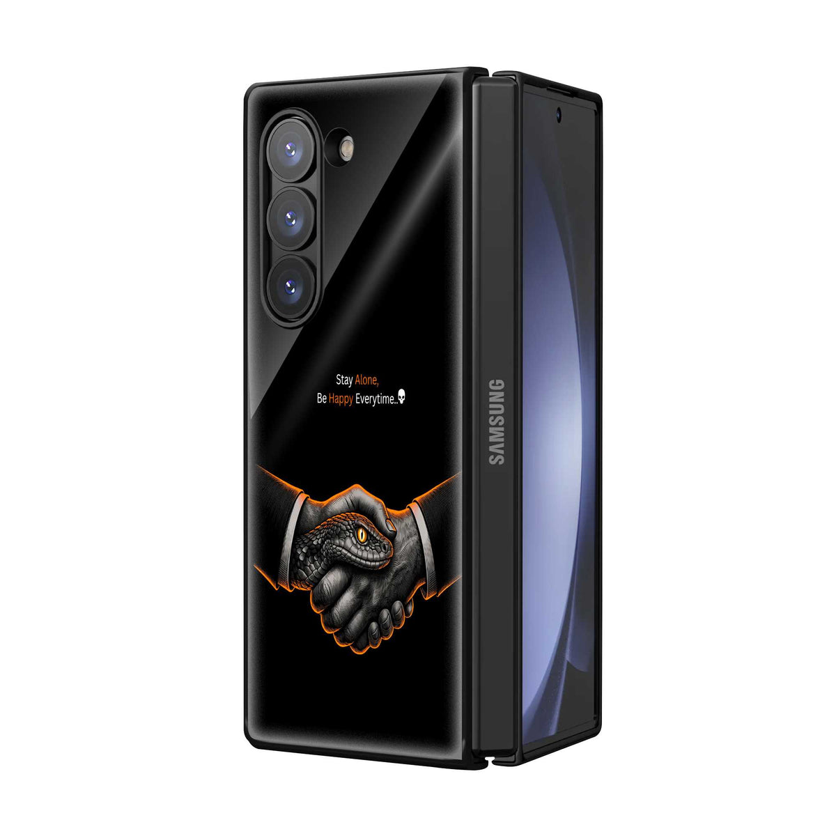 Hidden Danger Samsung Z Fold Glass Case