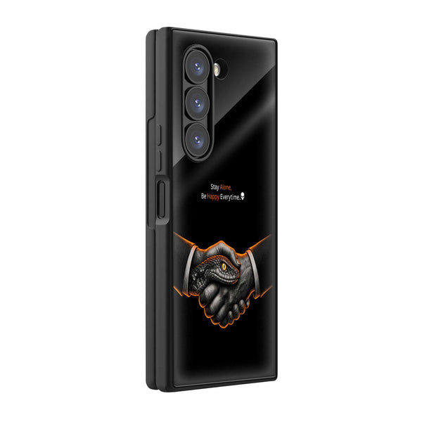 Hidden Danger Samsung Z Fold Glass Case