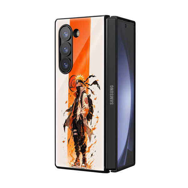 Hokage Vibes Samsung Z Fold Glass Case