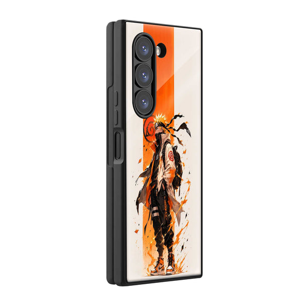 Hokage Vibes Samsung Z Fold Glass Case