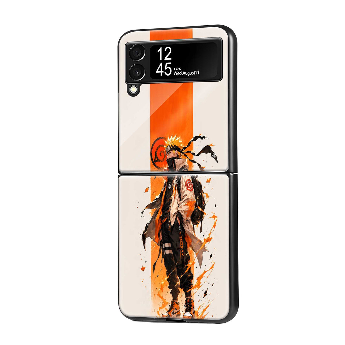 Hokage Vibes Samsung Z Flip Glass Case