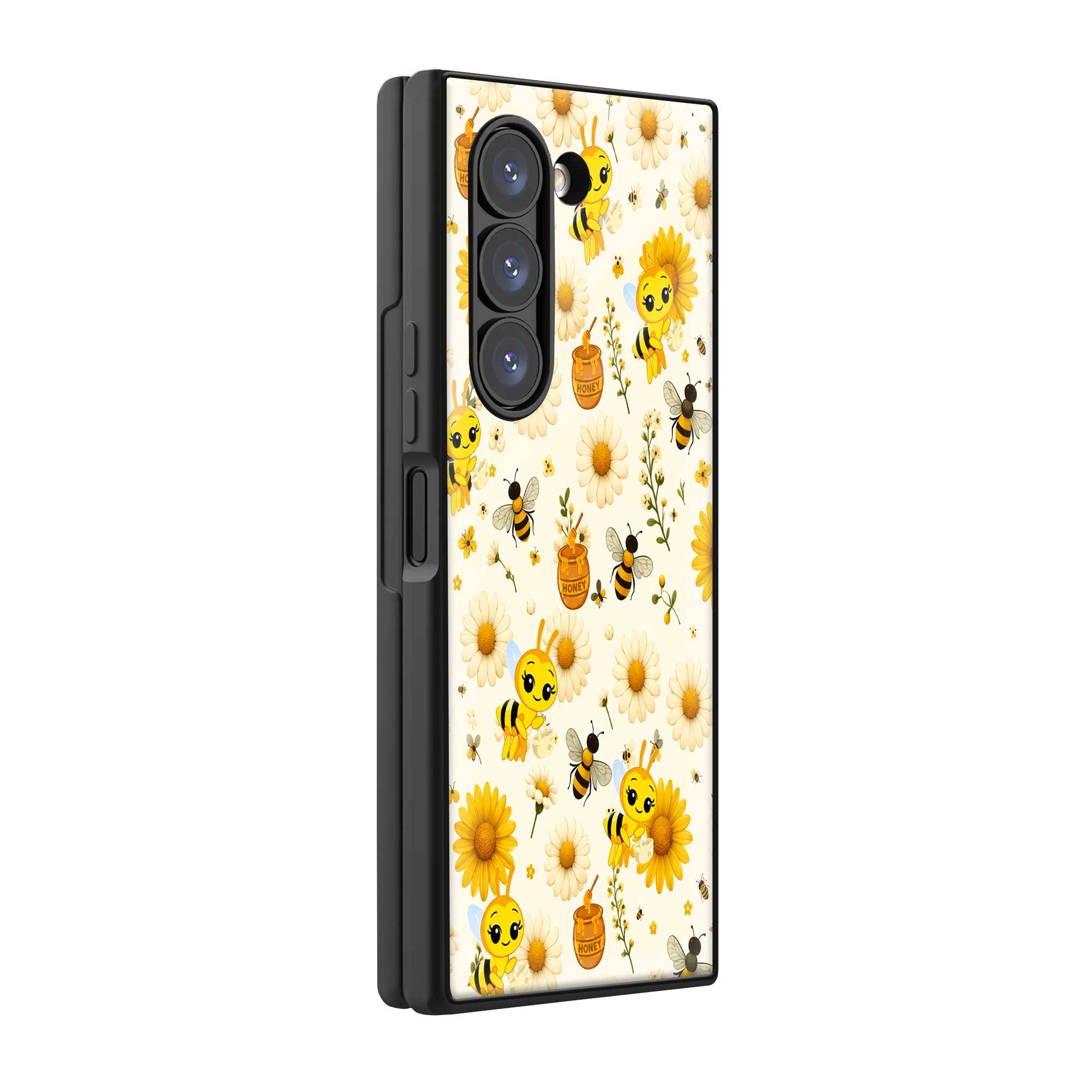 Honey Bee Samsung Z Fold Glass Case
