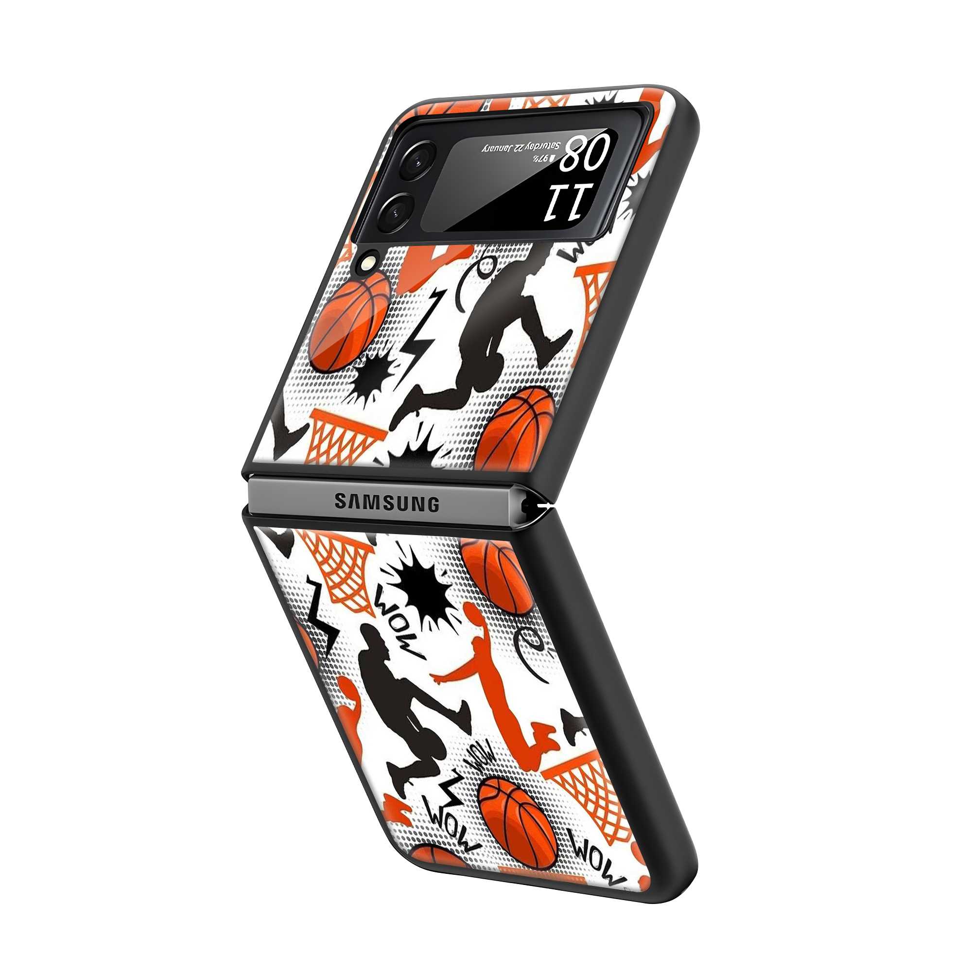 Hoop Hype Samsung Z Flip Glass Case