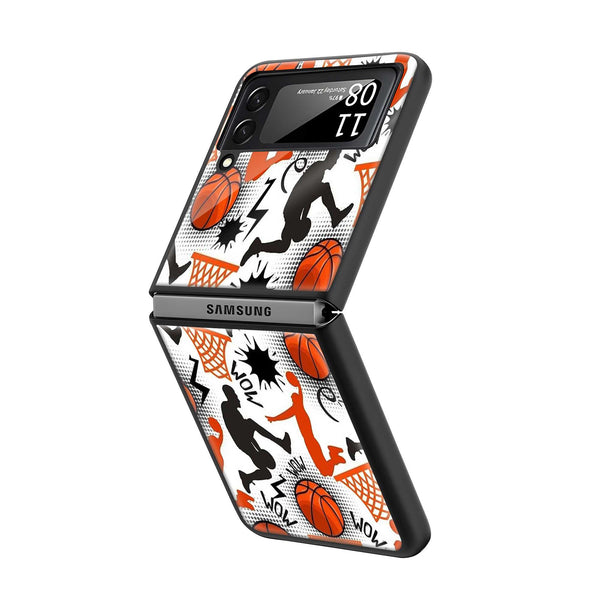 Hoop Hype Samsung Z Flip Glass Case
