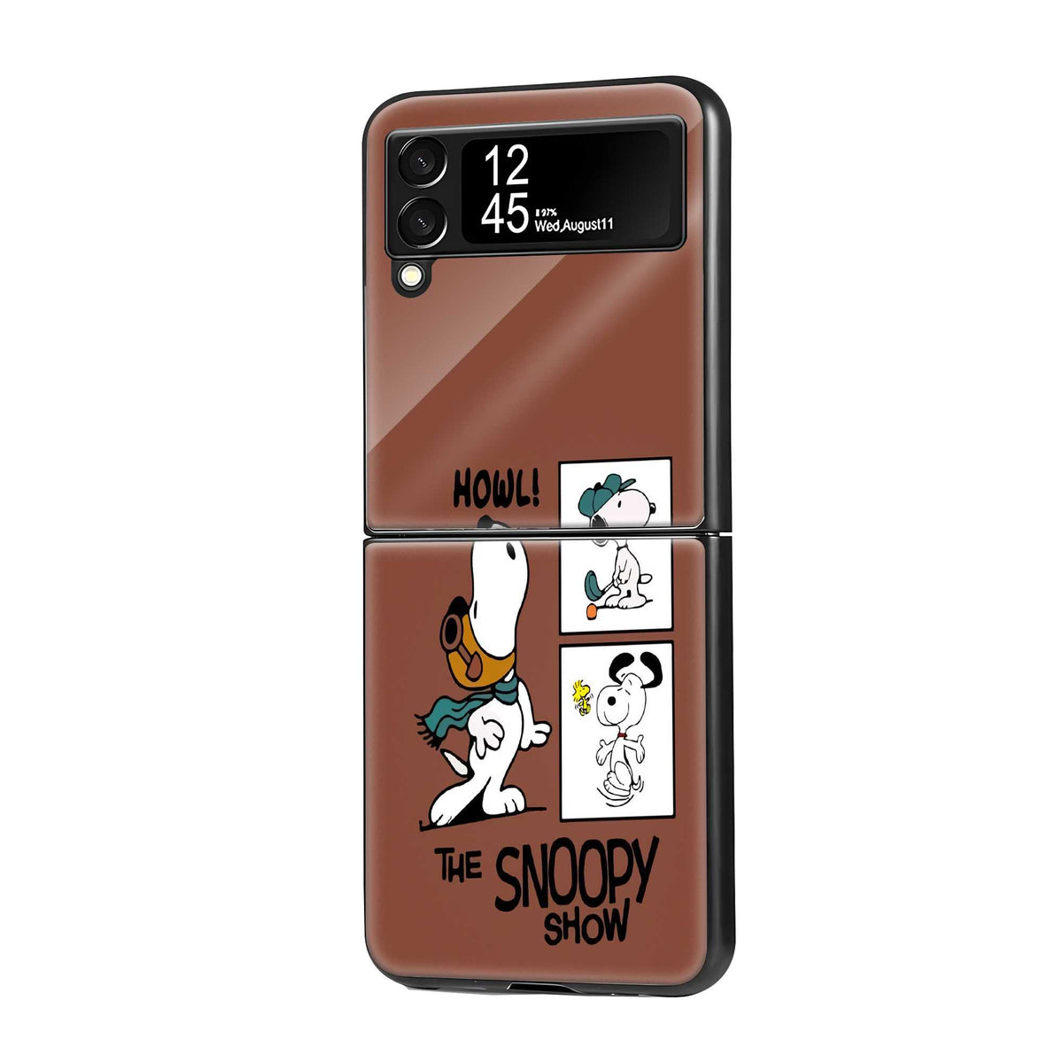 Howl & Chill Samsung Z Flip Glass Case