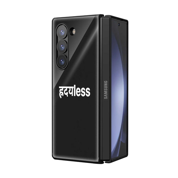 Hridaya-less Samsung Z Fold Glass Case