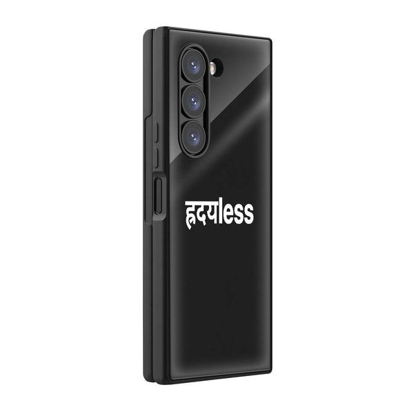 Hridaya-less Samsung Z Fold Glass Case