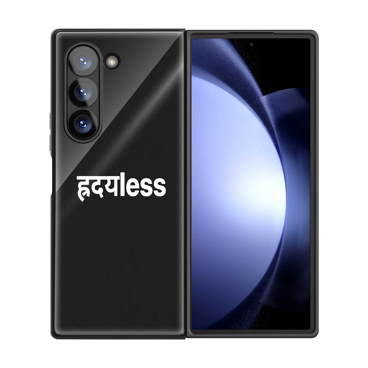 Hridaya-less Samsung Z Fold Glass Case