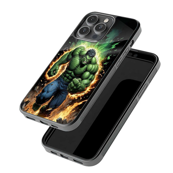 Hulk Smash Mode Glass Case