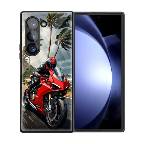 Hyperdrive Samsung Z Fold Glass Case
