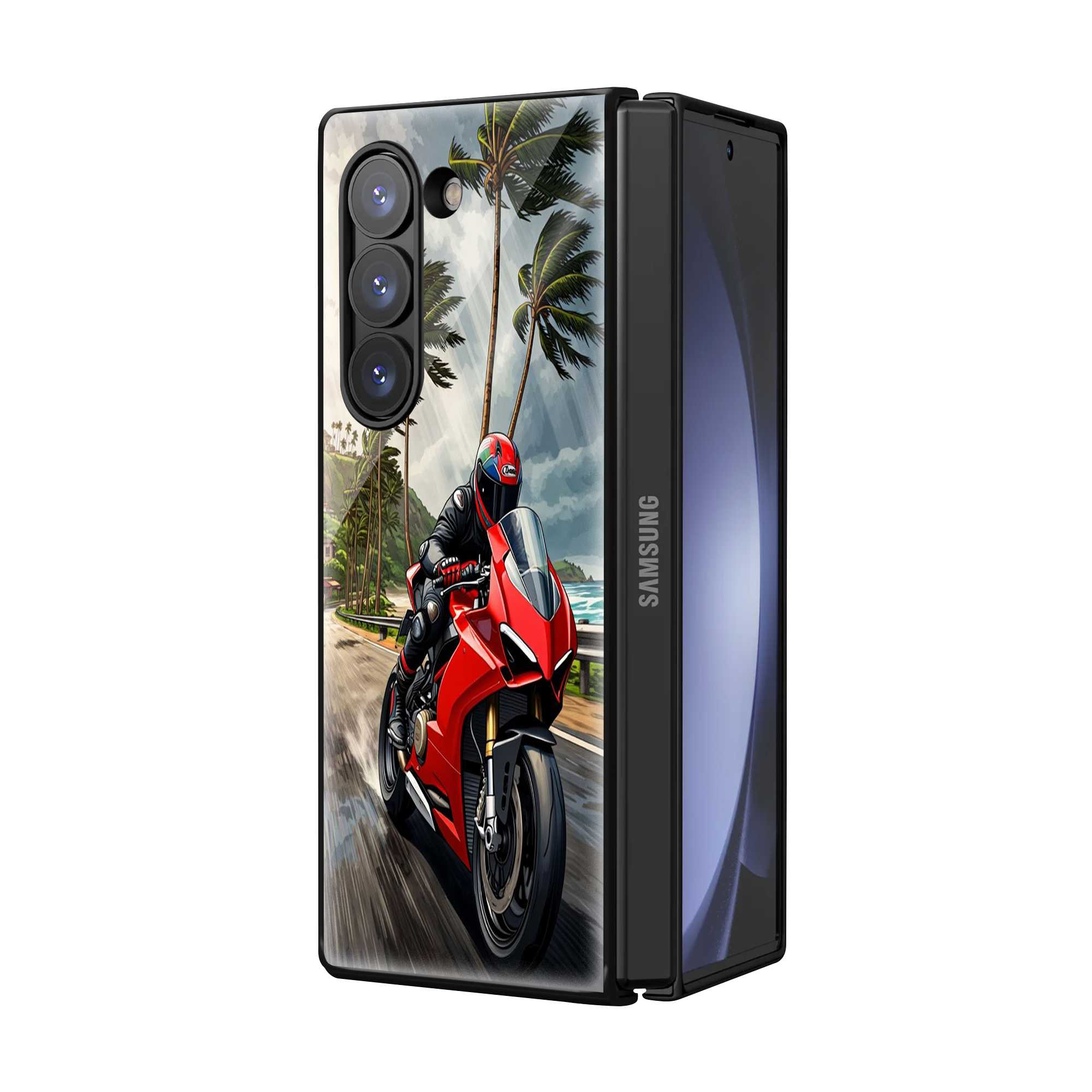 Hyperdrive Samsung Z Fold Glass Case