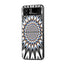 Hypno Wave Samsung Z Flip Glass Case