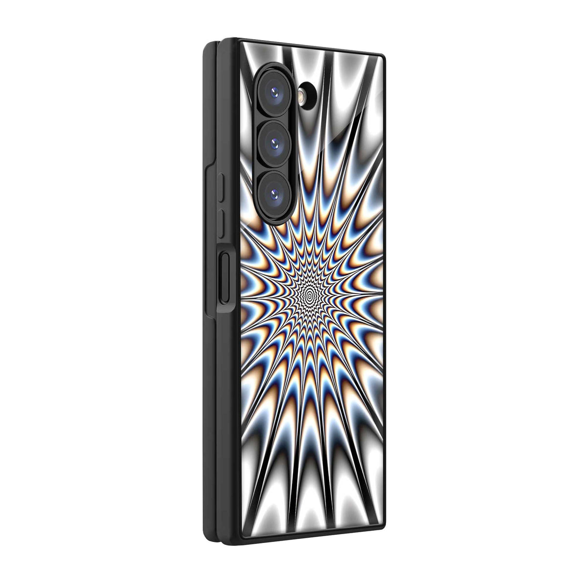 Hypno Wave Samsung Z Fold Glass Case Main image