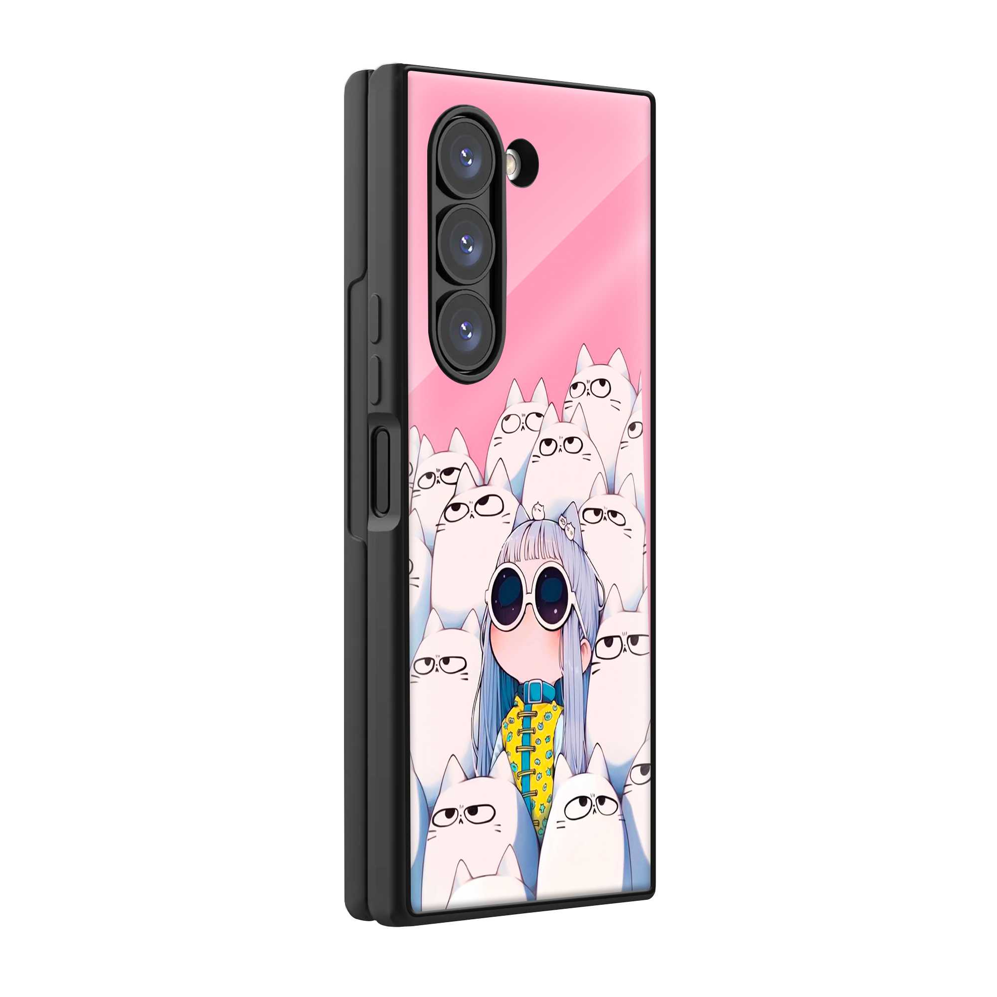 I'm Somthing Samsung Z Fold Glass Case