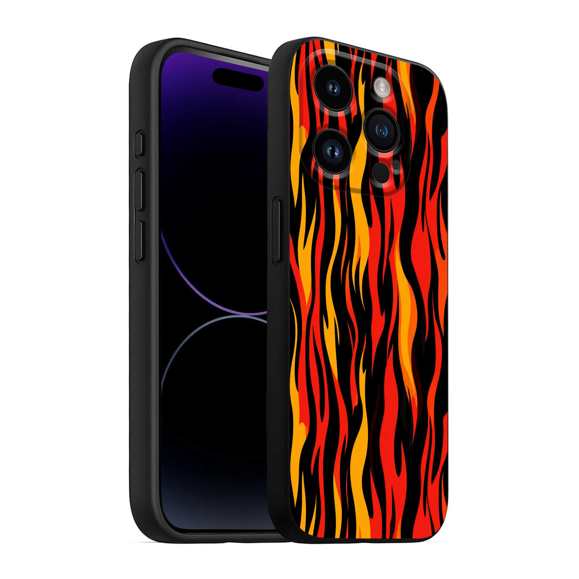 Inferno Flames Silicone Case