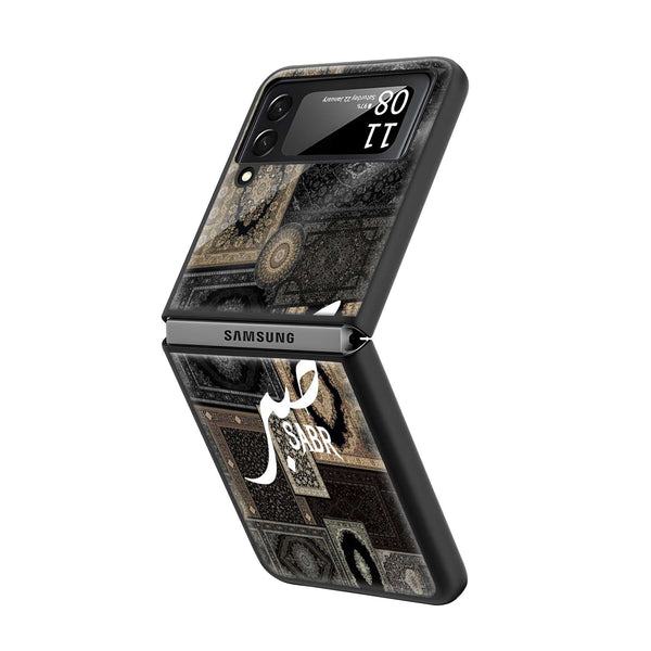 Infinite Sabr Samsung Z Flip Glass Case