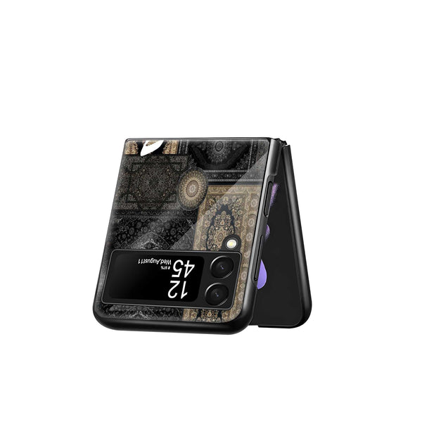 Infinite Sabr Samsung Z Flip Glass Case