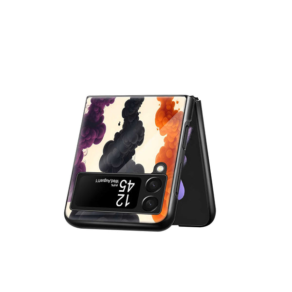 Ink Blast Samsung Z Flip Glass Case
