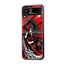 Itachi Crimson Shadow Samsung Z Flip Glass Case