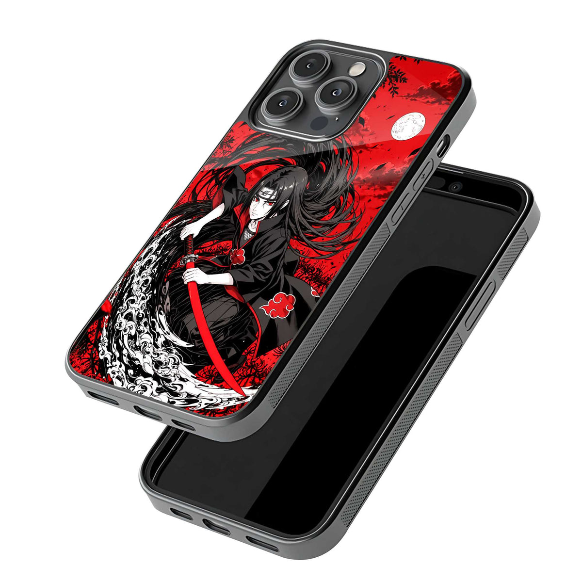 Itachi Crimson Shadow Glass Case