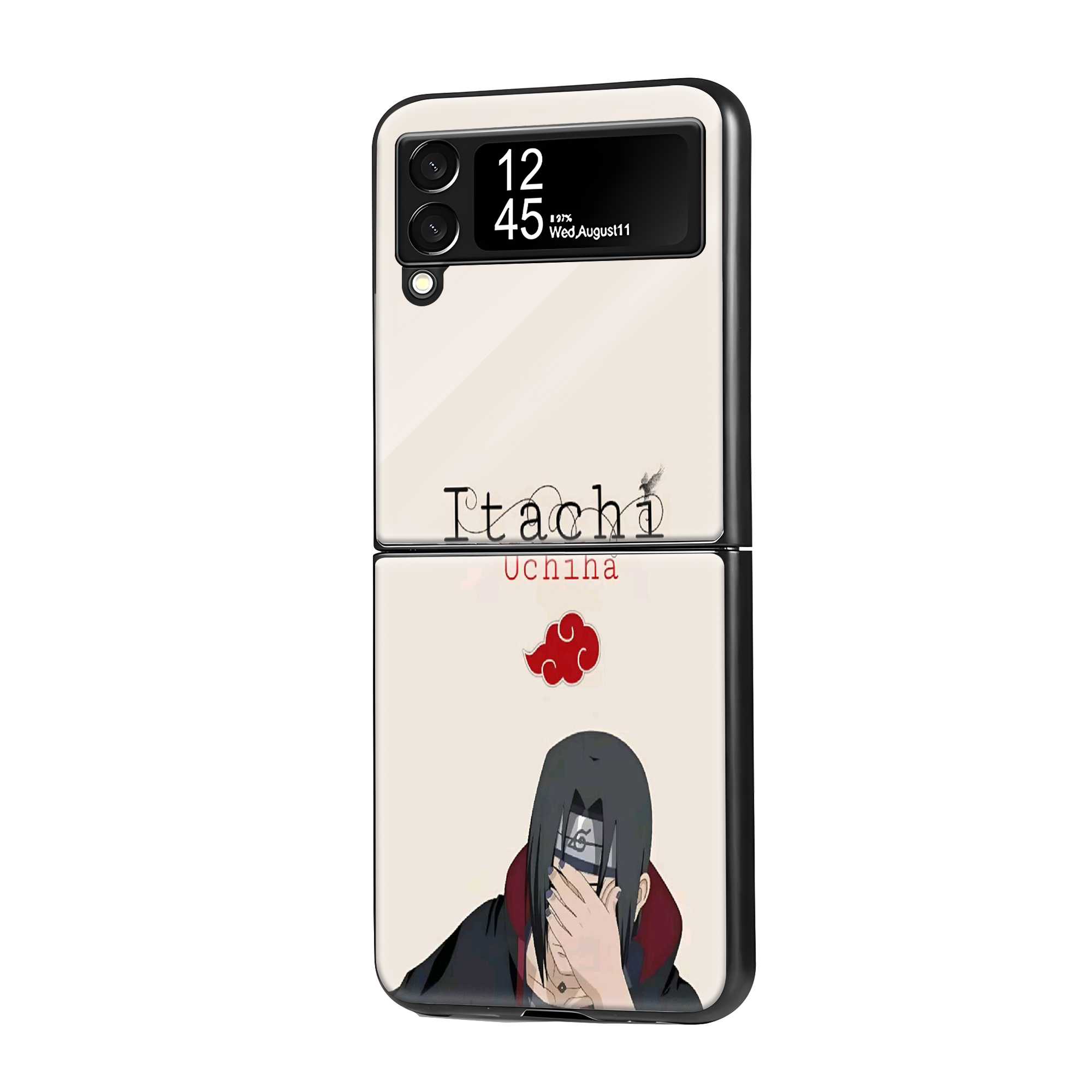 Itachi Mini Samsung Z Flip Glass Case