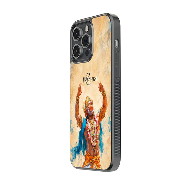 Jai Siya Ram Hanuman Glass Case