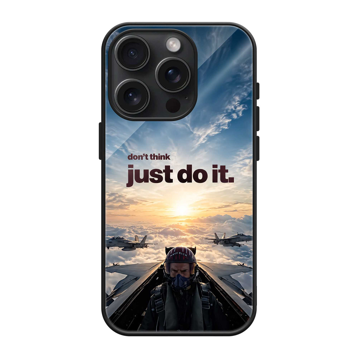Just Do It Glass Case
