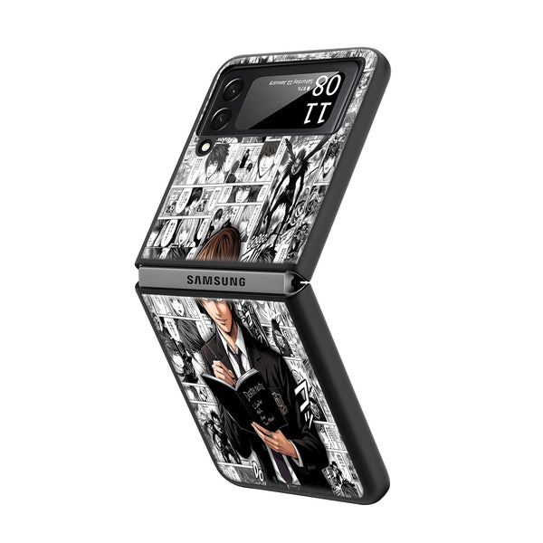 Justice Rewritten Samsung Z Flip Glass Case