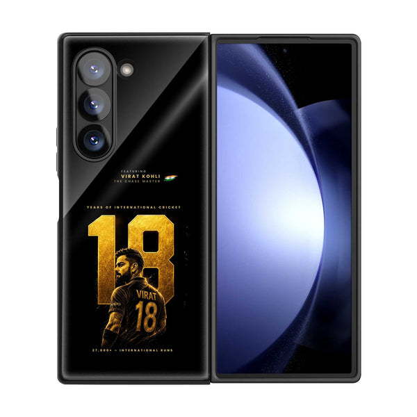 KING 18 Samsung Z Fold Glass Case