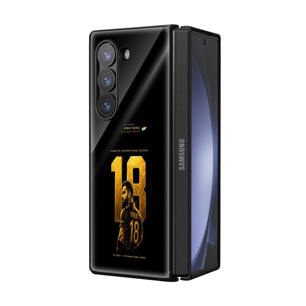 KING 18 Samsung Z Fold Glass Case