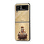 Karmayogi Samsung Z Flip Glass Case