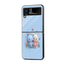 Kawaii Couple Samsung Z Flip Glass Case