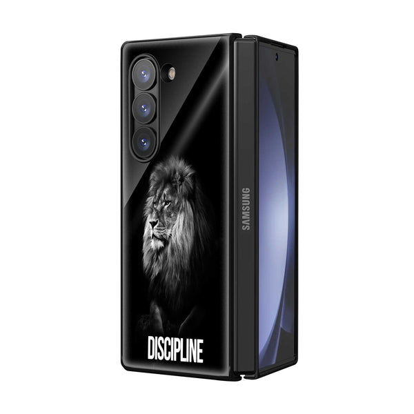 King's Rule Samsung Z Fold Glass Case
