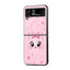 Kitty Blush Samsung Z Flip Glass Case
