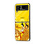Krishna Golden Aura Samsung Z Flip Glass Case