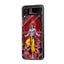 Krishna Divine Meditation Samsung Z Flip Glass Case