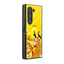 Krishna Golden Aura Samsung Z Fold Glass Case