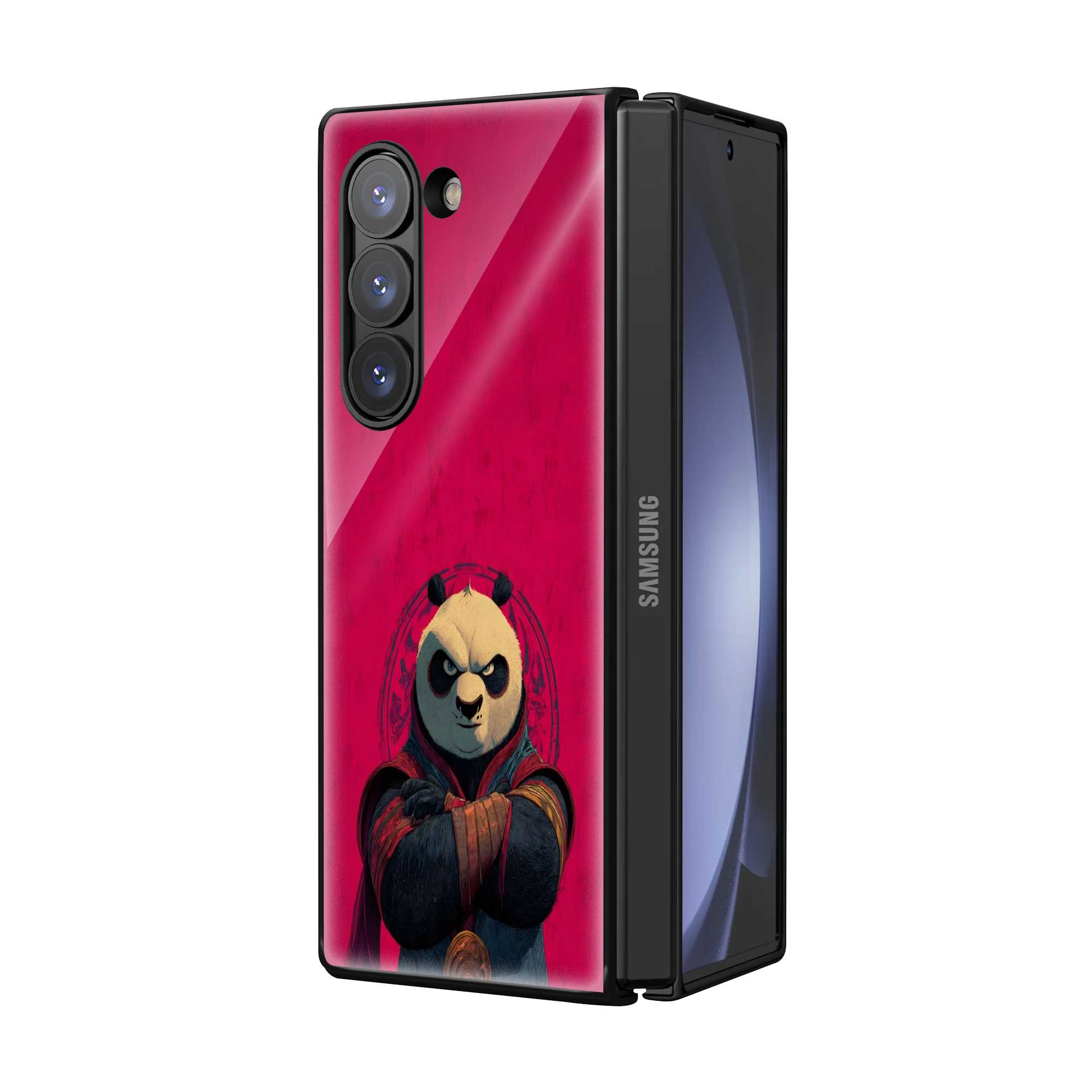 Kung Fu Legend Samsung Z Fold Glass Case